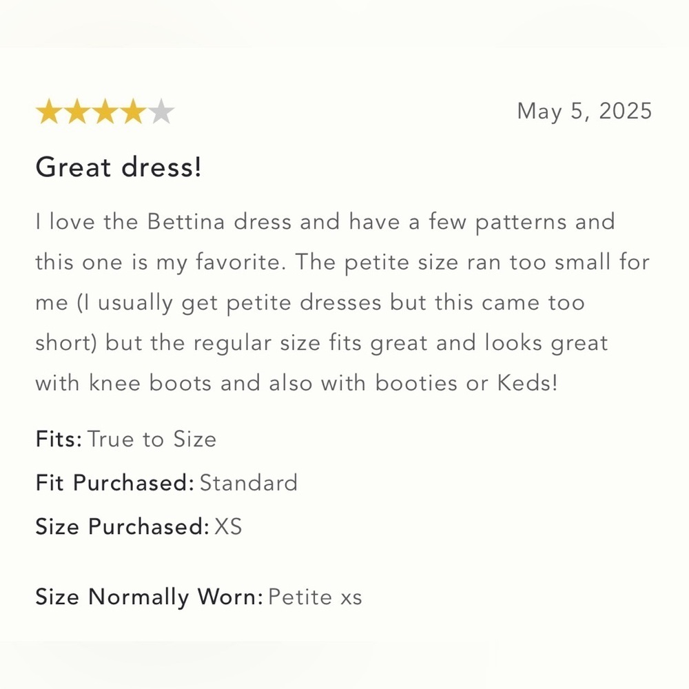 NWT Size XXS - The Bettina Shirt Dress by Maeve: Mini Edition - Picture 10 of 16
